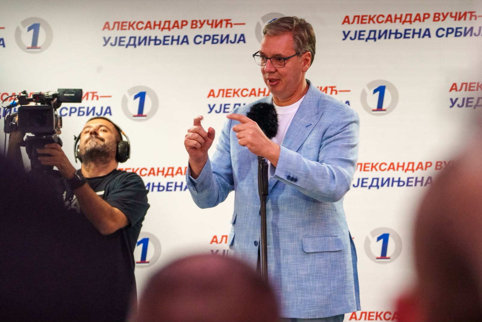 Predsednik Srbije Aleksandar Vucic Sremska Mitrovica jedno od mesta gde smo otpoceli borbu za slobodnu Srbiju