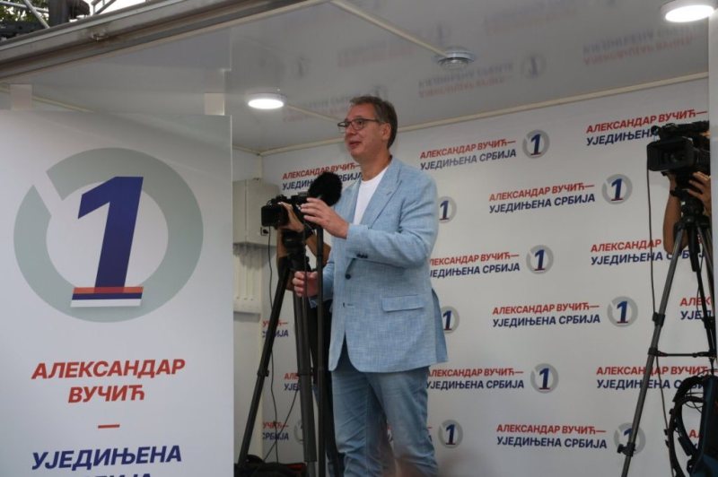 Predsednik Srbije Aleksandar Vucic Sremska Mitrovica jedno od mesta gde smo otpoceli borbu za slobodnu Srbiju