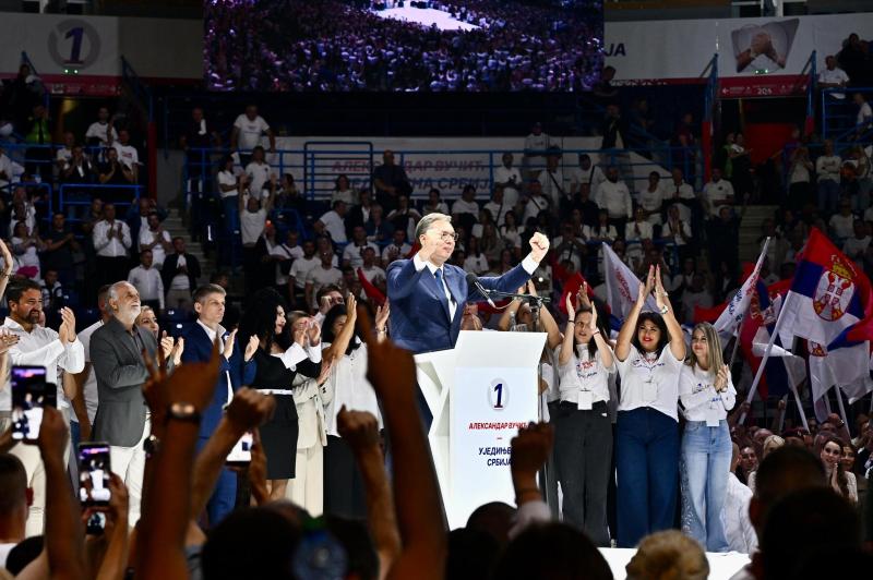 Predsednik Srbije Aleksandar Vucic uspeli smo da okupimo Srbiju