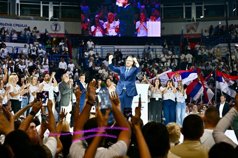 Predsednik Srbije Aleksandar Vucic uspeli smo da okupimo Srbiju