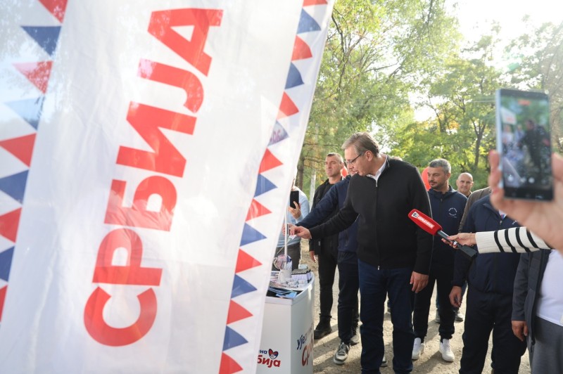 Predsednik Srbije Aleksandar Vucic pobedicemo ako strane sluzbe nesto ne izmisle, protivnici svesni da gube