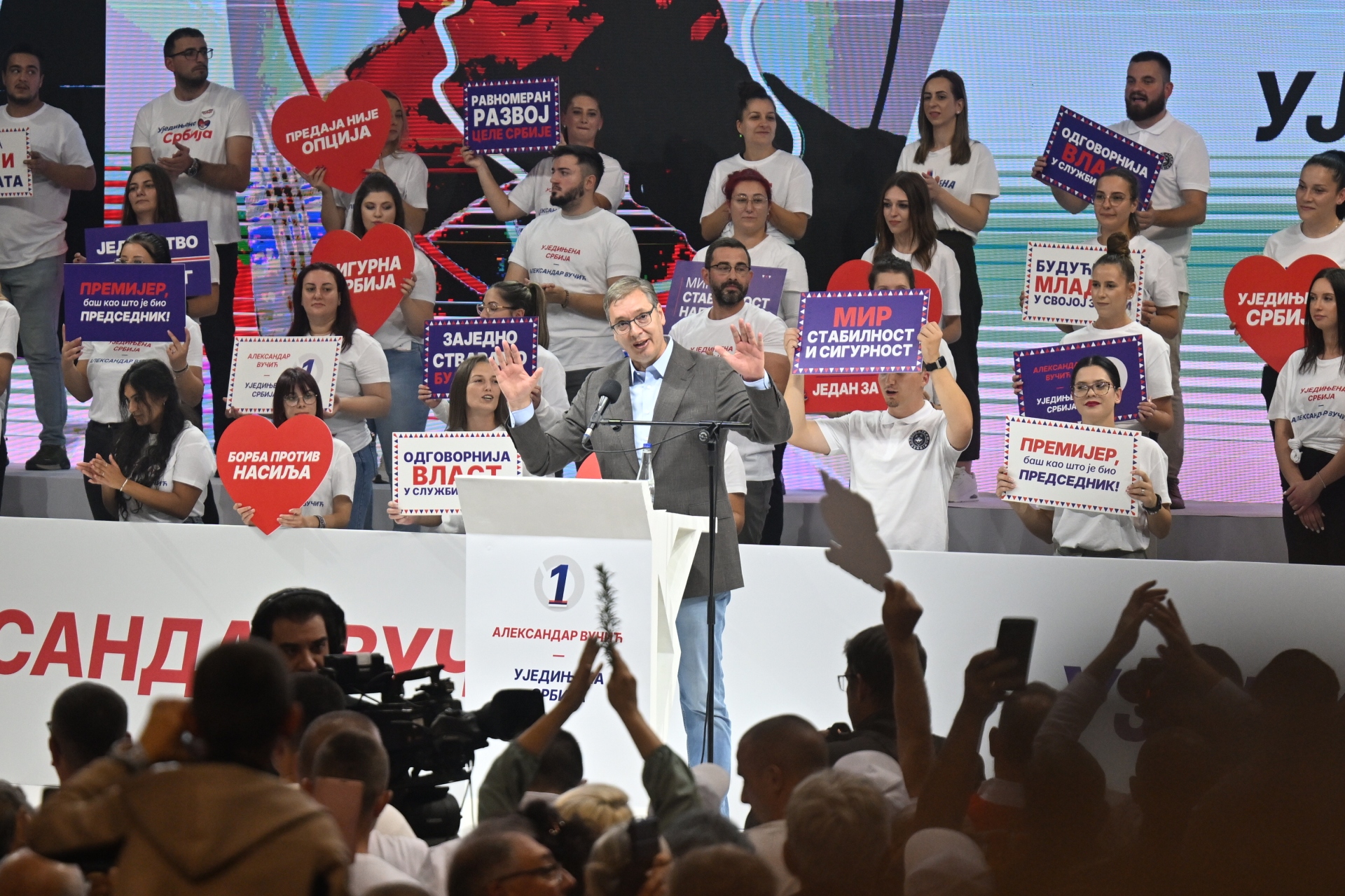 Predsednik Srbije Aleksandar Vucic U Zajecaru ce se sklapati Lazar 3