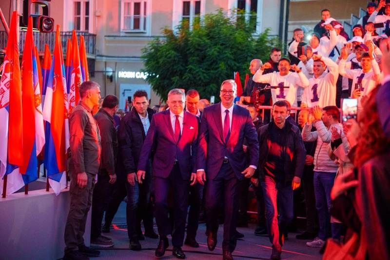 Nosilac liste "Aleksandar Vucic - Ujedinjena Srbija" Aleksandar Vucic neki su tragediju u Novom Sadu iskoristili za sprovodjenje svoje politike
