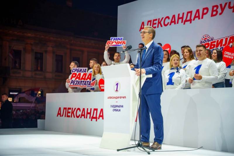 Nosilac liste "Aleksandar Vucic - Ujedinjena Srbija" Aleksandar Vucic neki su tragediju u Novom Sadu iskoristili za sprovodjenje svoje politike