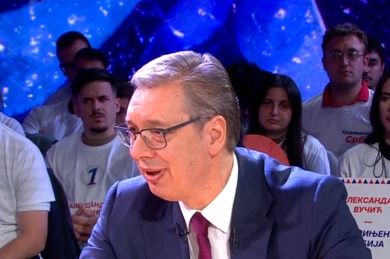 Nosilac liste "Aleksandar Vucic - Ujedinjena Srbija" Aleksandar Vucic blizu smo pobede za Srbiju i za njenu buducnost